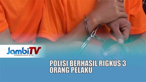 PENCURIAN SEPEDA MOTOR DI JALUKO POLISI BERHASIL RIGKUS 3 ORANG