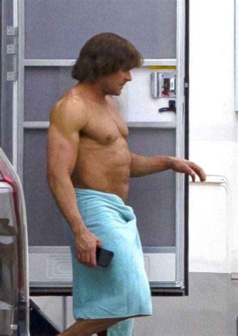 Zac Efron Is Unrecognizable With Beefed Up Physique Bowl Haircut