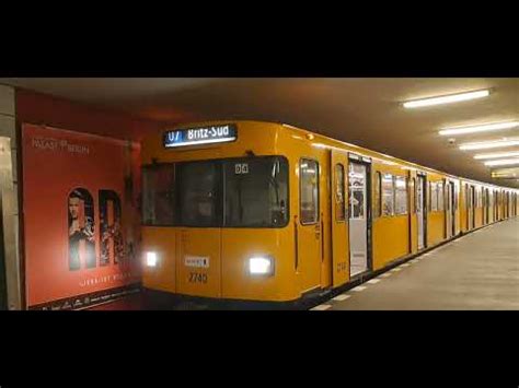 Berliner U Bahn U6 F Drehstromer F84 2740 2741 Mit Hupe Am Alt