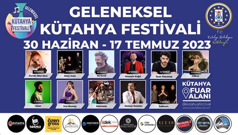 T C K Tahya Beled Yes On Twitter Geleneksel K Tahya Festivali