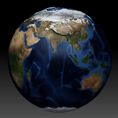 Artstation Earth 3d Game Assets