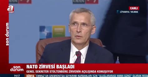 Nato Zirvesi Başladı Dünyanın Gözü Vilniusta Takvim Tv