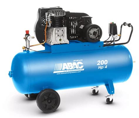 Piston Compressor A B Cm Abac Air Electric Mobile