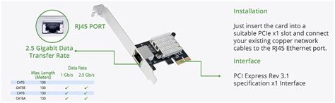 Amazon Io Crest Gigabit Ethernet Pci Express Pci E Network