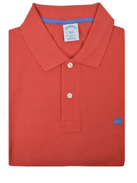 Brooks Brothers New Brooks Brothers Mens Red Orange Slim Fit