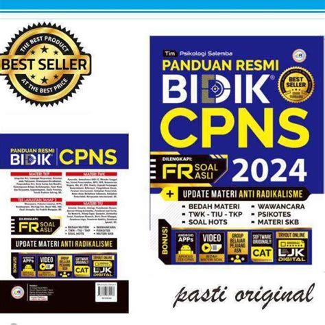 Promo BUKU TES CPNS 2024 PANDUAN RESMI BIDIK CPNS 2024 Diskon 20 Di