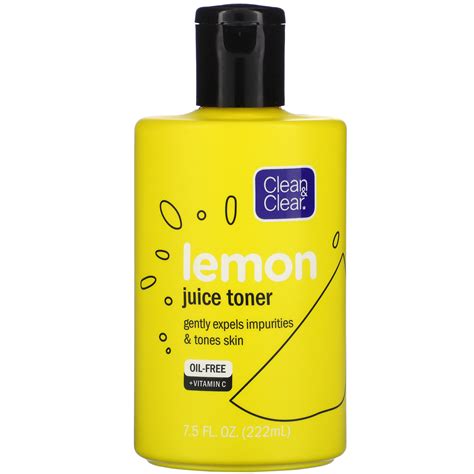 Clean Clear Lemon Juice Toner Fl Oz Ml Iherb