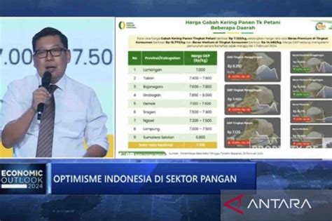 Bapanas Harga Gkp Mulai Turun Harga Beras Bisa Terkoreksi Antara News