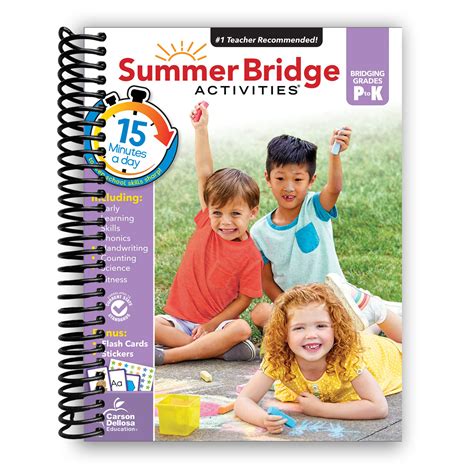 Summer Bridge Activities Prek K Workbooks Ages 4 5 Spiral Bound Lay It Flat Publishing Group