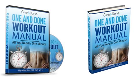 One And Done Workout Review: Does Meredith Shirk Workout PDF Manual ...