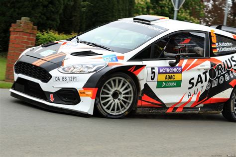 Satorius Björn Ostlender Hanna Ford Fiesta Rally2 ADAC ACTRONICS