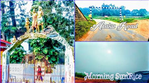 Araku Valley Sunrise View Araku Road Trip Araku Snow Fall Youtube