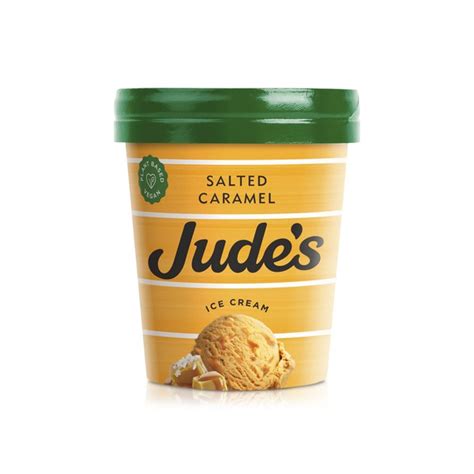 Jude S Plant Based Salted Caramel Ice Cream 460ml Spinneys UAE