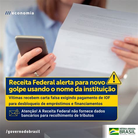 Receita Federal Alerta Sobre Novo Golpe Carmo Web Tv