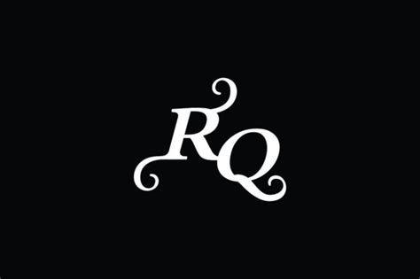 Monogram RQ Logo V2 Afbeelding Door Greenlines Studios Creative Fabrica