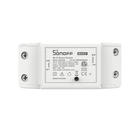 Sonoff Basic R Smart Switch Wifi Sonoff Qi Systems Comfort In