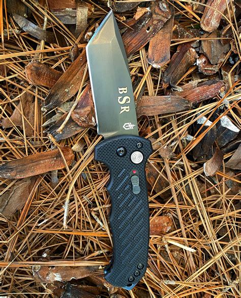 Gerber 06 Auto Knife w/ Fine Edge Tanto Blade G-10 Handle 30-001296