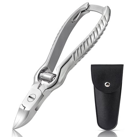 BEZOX Heavy Duty Podiatrist Toenail Clippers For Thick And Ingrown