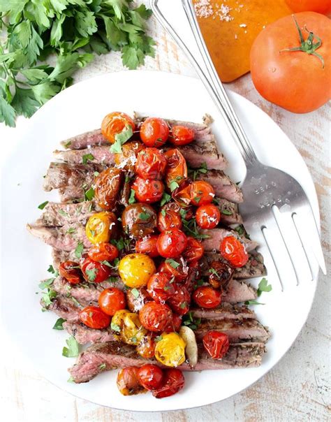 In This Delicious Recipe Italian Seasoned Flank Steak Is Cooked In A