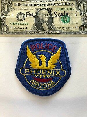 Phoenix Arizona police Patch new un-sewn in excellent condition | eBay