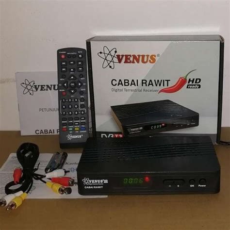 Promo SET TOP BOX TV DIGITAL VENUS CABAI RAWIT DVB T2 BUKAN MATRIX