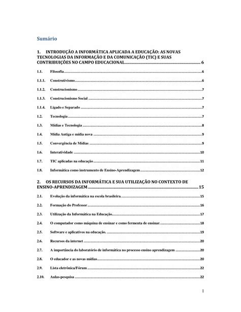 PDF Apostila Informatica Aplicada A Educacao Rev Portela IaE