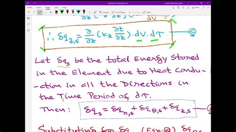 Derivation Of General Heat Conduction Equation In Cylindrical