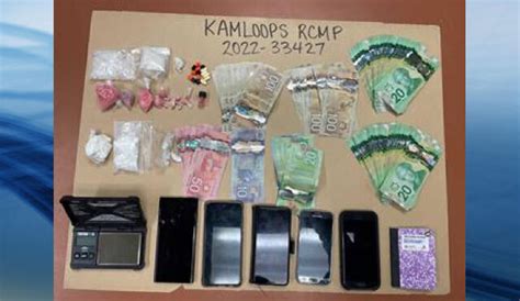 Three Arrested Drugs And Cash Seized At Downtown Kamloops Traffic Stop