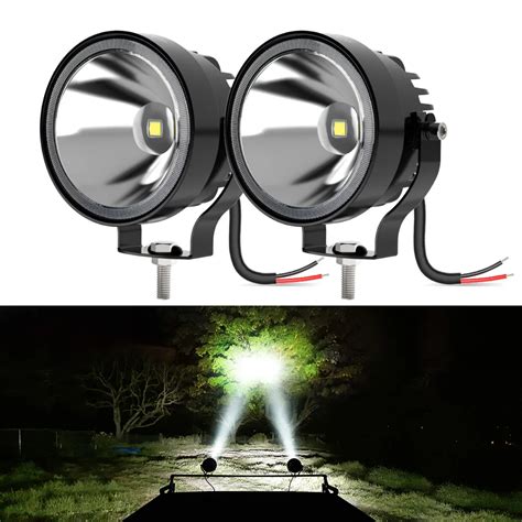 Naoevo Sztuk Cal Led Wiat O Robocze Reflektor X Offroad W