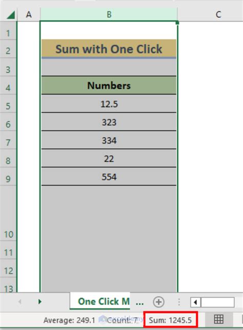 How To Sum Rows In Excel 9 Easy Methods Exceldemy