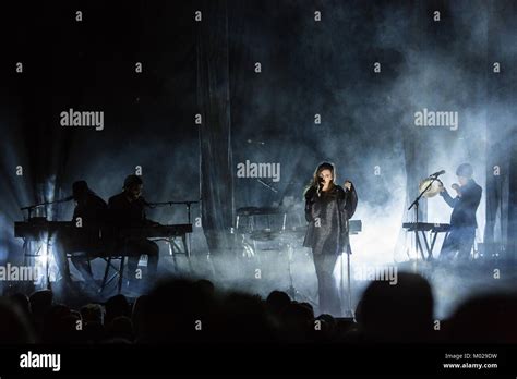 The Swedish Singer Songwriter And Musician Lykke Li Performs A Live