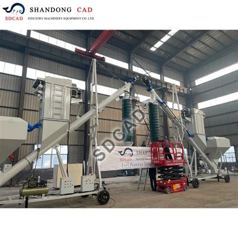 Sdcad Customized Mobile Big Bag Discharging And Bulk Truck Loading