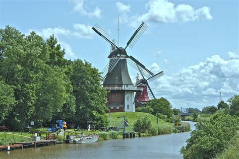 Krummh Rn Greetsiel Zwillingsm Hlen Greetsiel Gr Ne M Hle