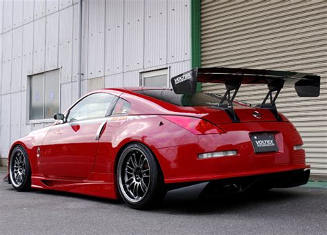 Evasive Motorsports Voltex Rear Diffuser Undertray Nissan 350z