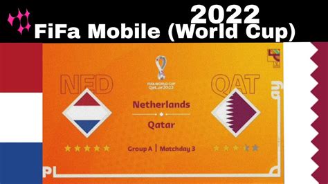 Fifa Mobile World Cup 2022 Youtube