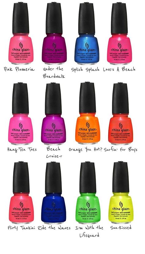 China Glaze Neon Collection