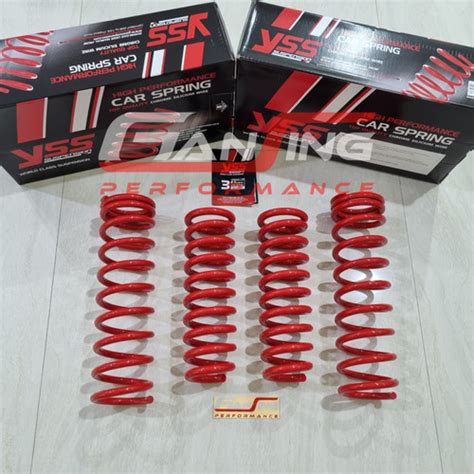 Jual Per Spring YSS Thailand FORTUNER VRZ STD Lowering Lift Kit