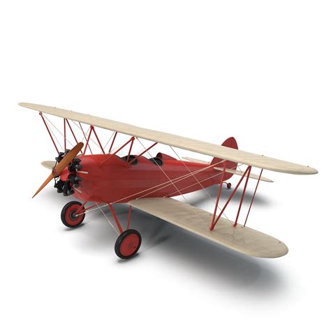 ww1 biplane 3d model