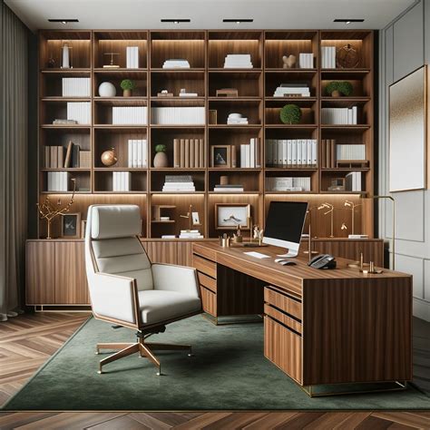 How To Style Your Office Space With Walnut Finish Furniture