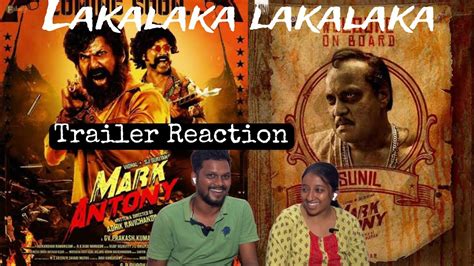 Mark Antony Trailer Couple S REACTION Vishal SJ Suryah GV