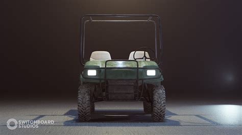 Driveable Vehicle Offroad Golf Cart In Blueprints Ue Marketplace