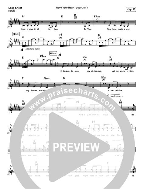 Move Your Heart Sheet Music Pdf Maverick City Music Upperroom