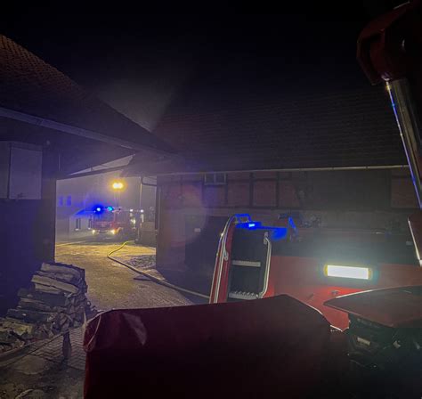 St Ckheim Scheunenbrand Freiwillige Feuerwehr Northeim