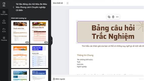 Cách Làm Slide Câu Hỏi Trắc Nghiệm Trên Canva Bí Quyết Tạo Bài Trắc