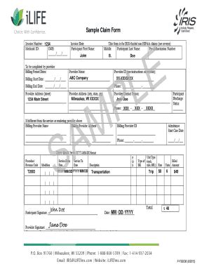 Ilife Financial Management Services Fill Online Printable Fillable