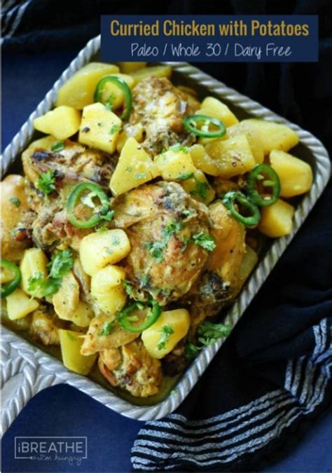 Whole 30 Curried Chicken With Potatoes Recipe Whole 30 Recipes Chicken Curry Recipe Easy