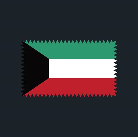 Kuwait Flag Vector Design. National Flag 6997207 Vector Art at Vecteezy