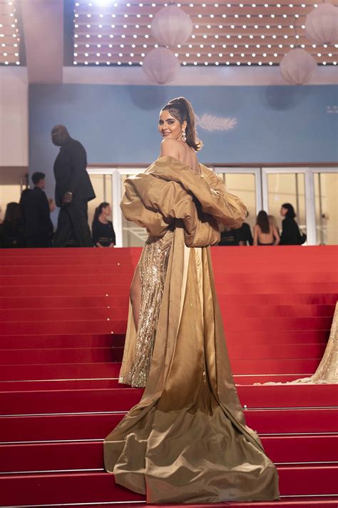 Deepti Sadhwani Radiates In Gold Unveiling Her Third Stunning Red