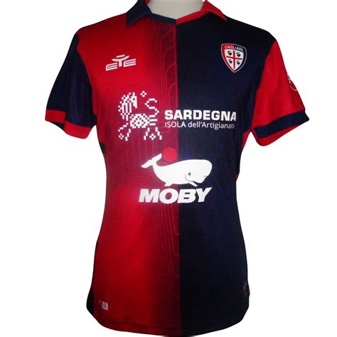 CAGLIARI 2023 24 Official Home Football Shirt NEW Multiple Sizes