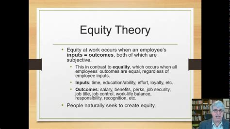 Equity Theory The Foundation Of Organizational Justice Youtube